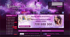 Desktop Screenshot of ezoterum.pl
